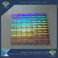 Best Selling Custom 3D Hologram Sticker Holographic Waterproof Label Iron on Fabric/ Textile